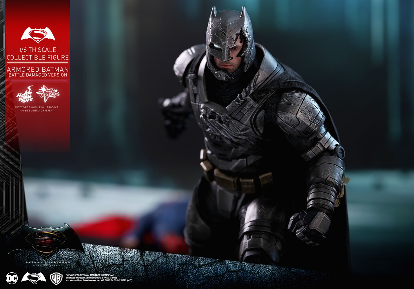 Armored Batman Battle Damaged Version (Prototype Shown) View 6