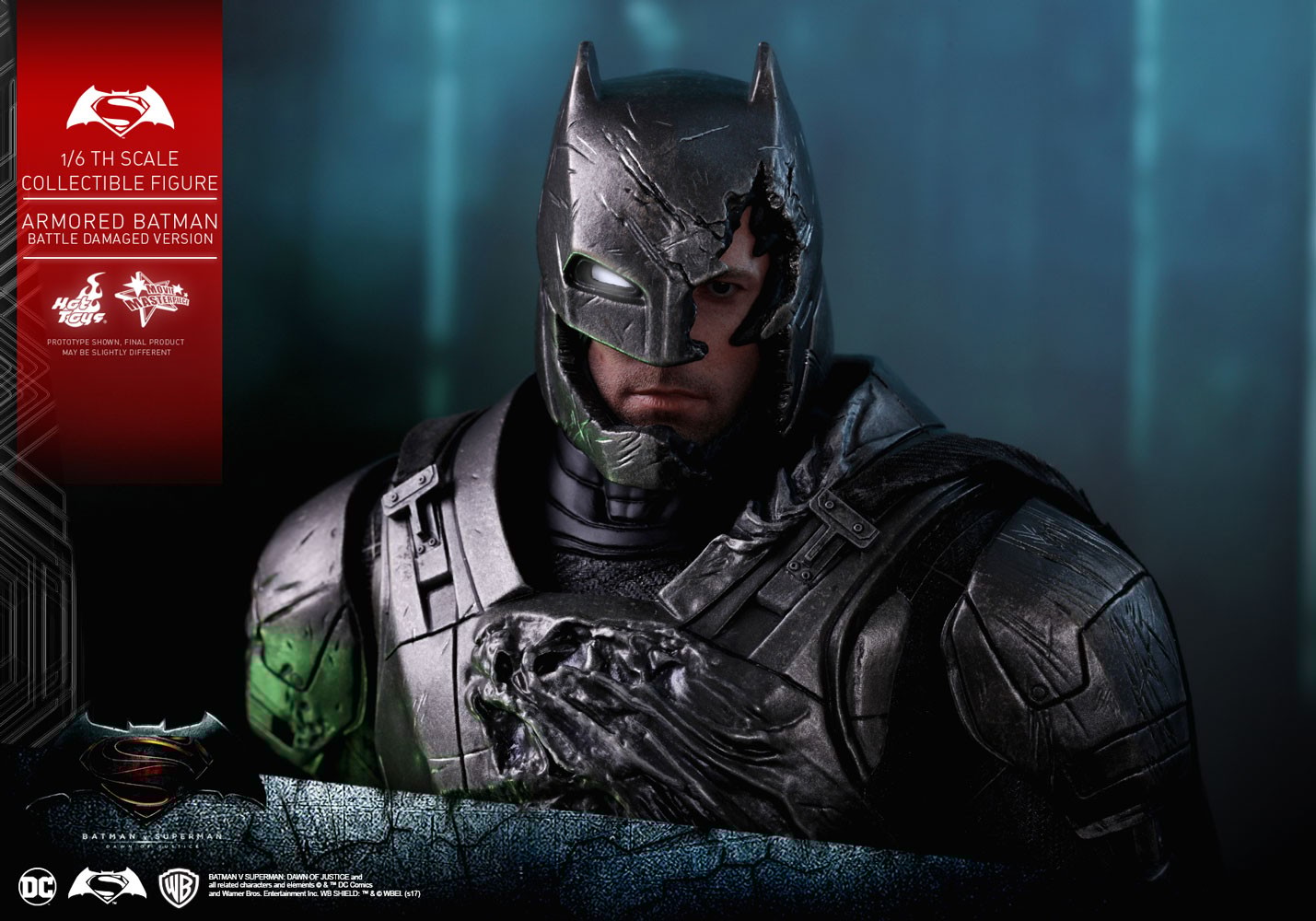 Armored Batman Battle Damaged Version (Prototype Shown) View 5