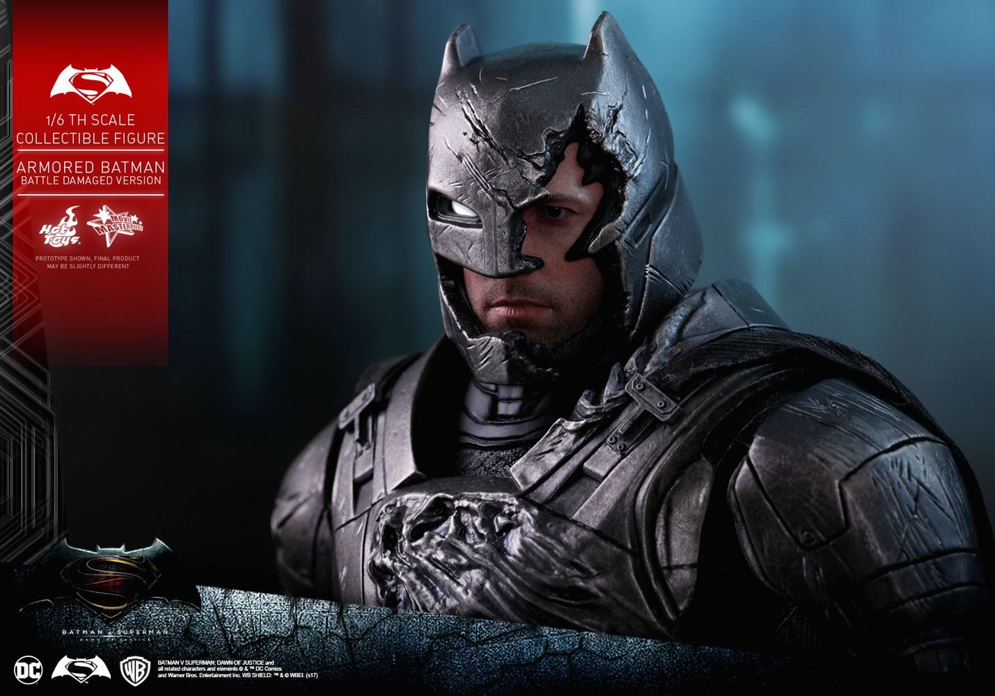 Armored Batman Battle Damaged Version (Prototype Shown) View 4