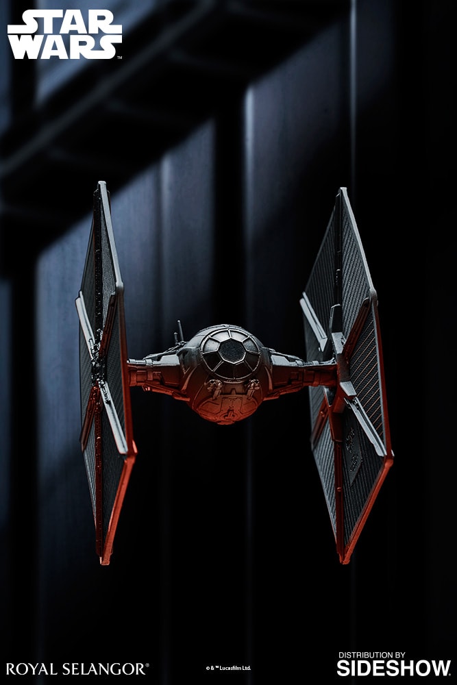 Star Wars TIE Fighter Pewter Collectible  (Prototype Shown) View 6