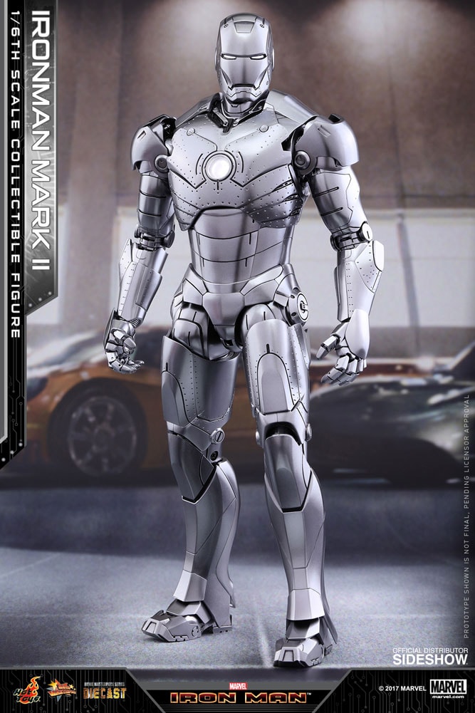 Marvel Iron Man Mark II Sixth Scale Figure by Hot Toys Sideshow