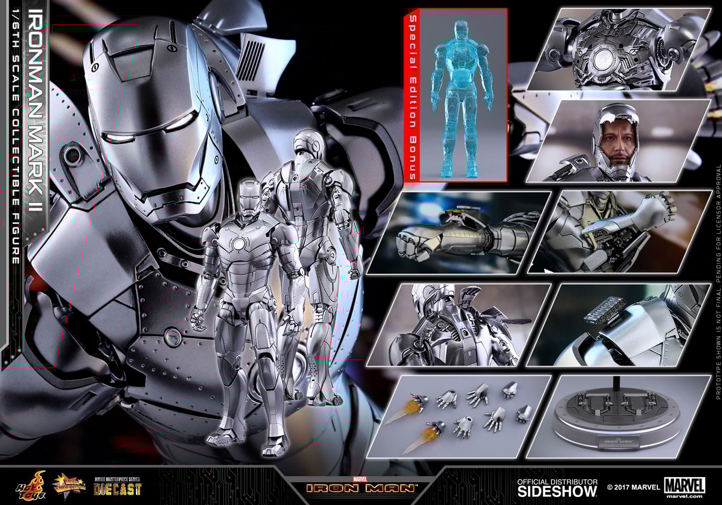Iron Man Mark II Exclusive Edition (Prototype Shown) View 2