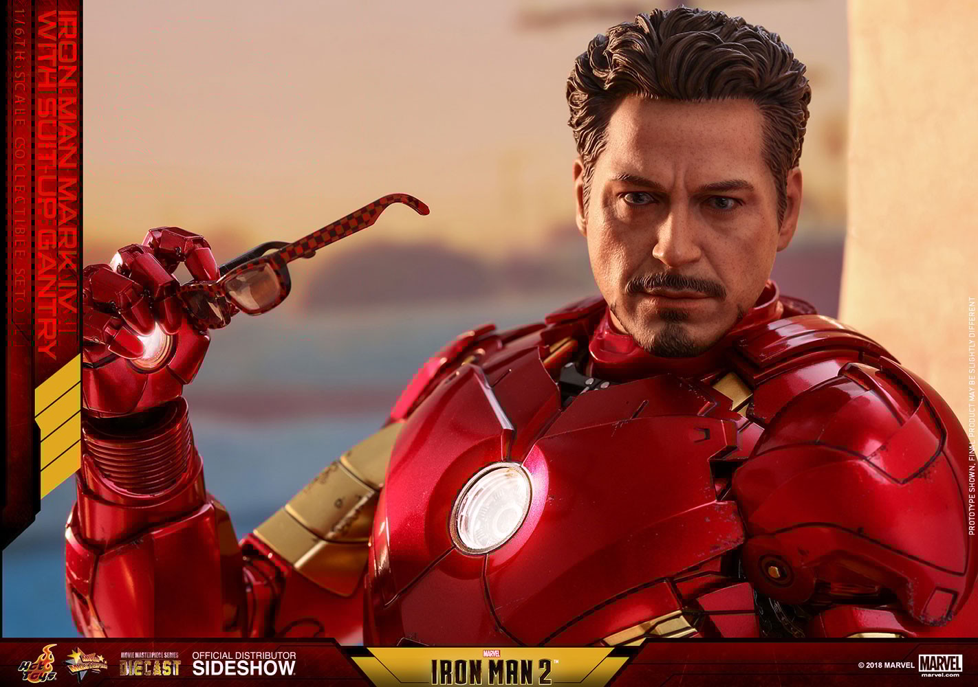Iron Man Mark IV with Suit-Up Gantry