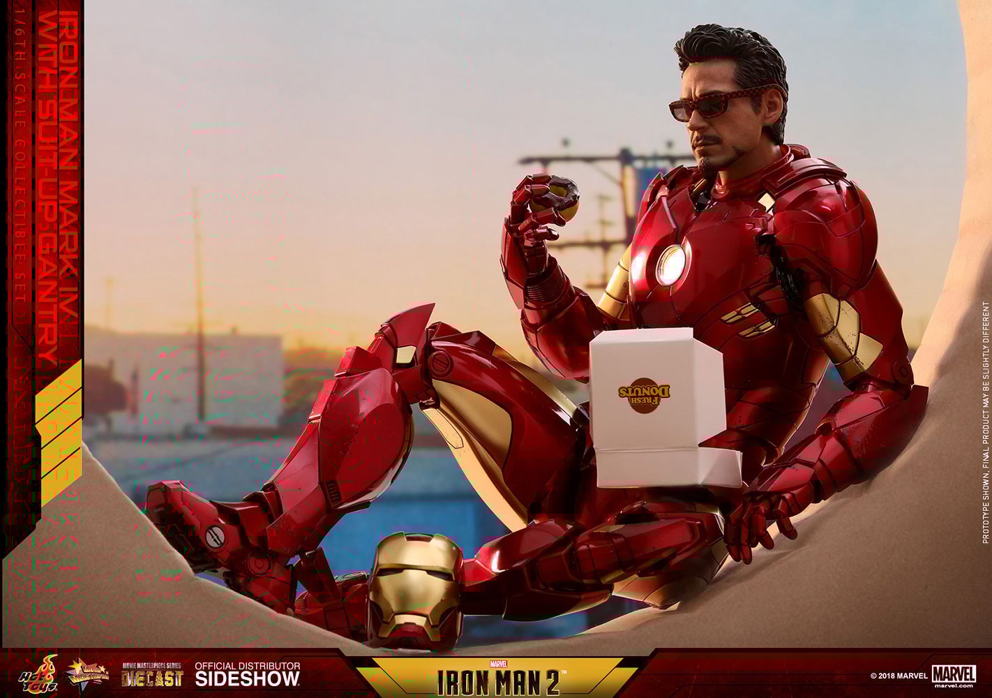 Iron Man Mark IV with Suit-Up Gantry