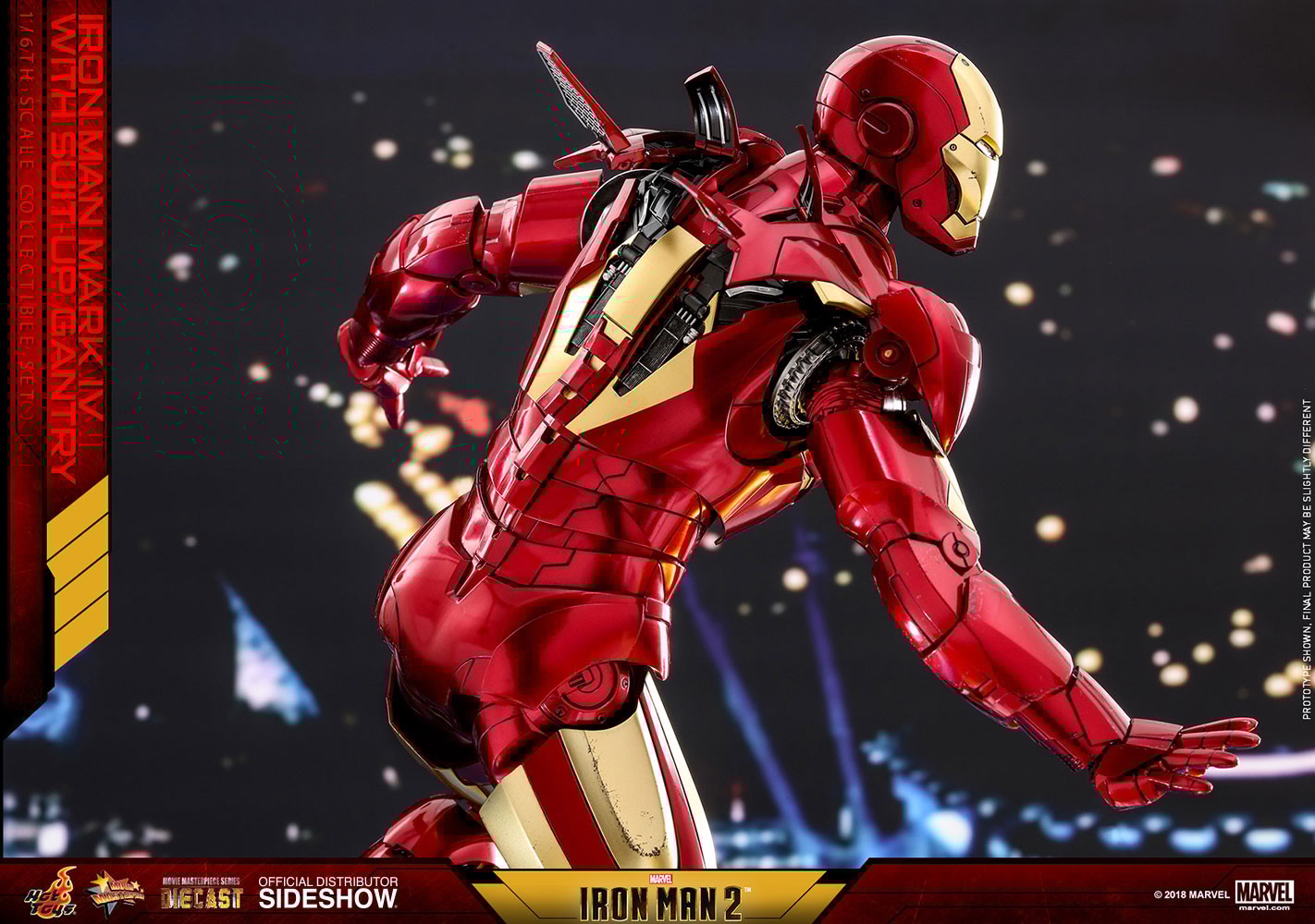 Iron Man Mark IV with Suit-Up Gantry