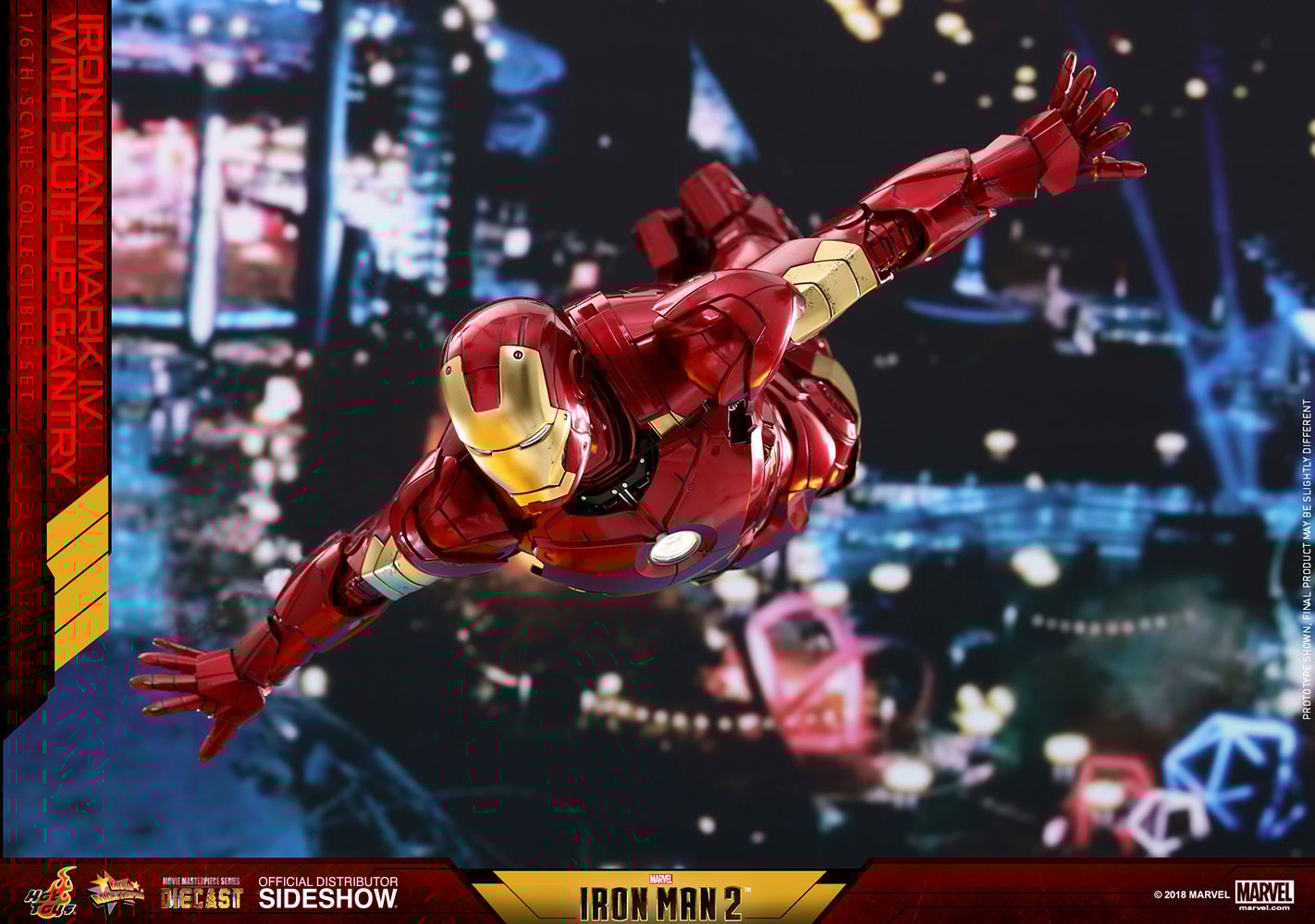 Iron Man Mark IV with Suit-Up Gantry