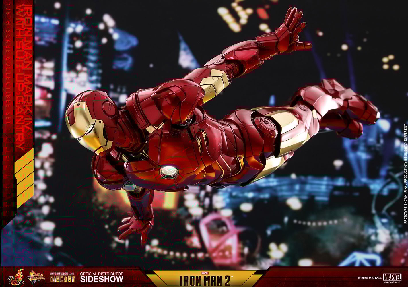 Iron Man Mark IV with Suit-Up Gantry