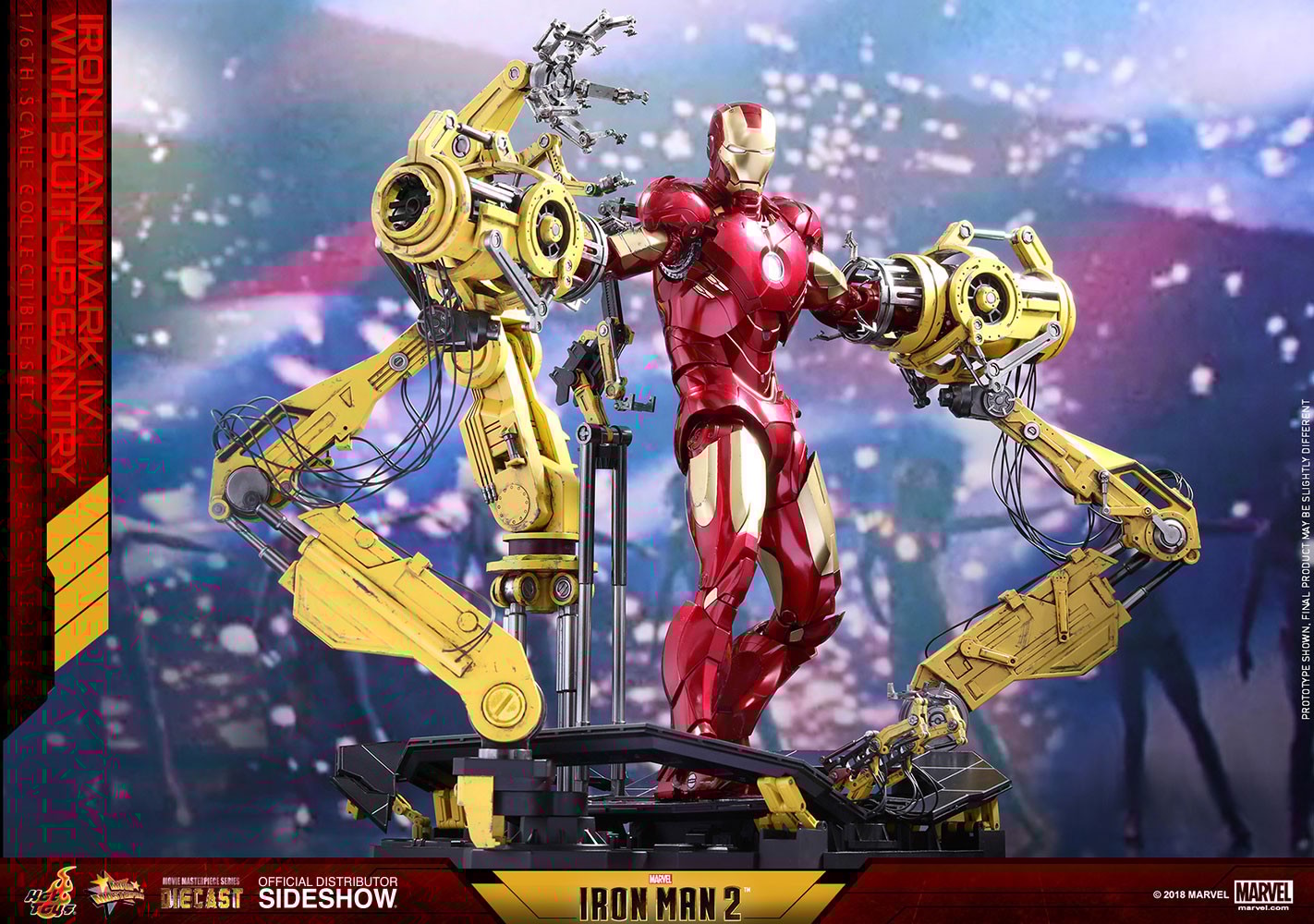 Iron Man Mark IV with Suit-Up Gantry