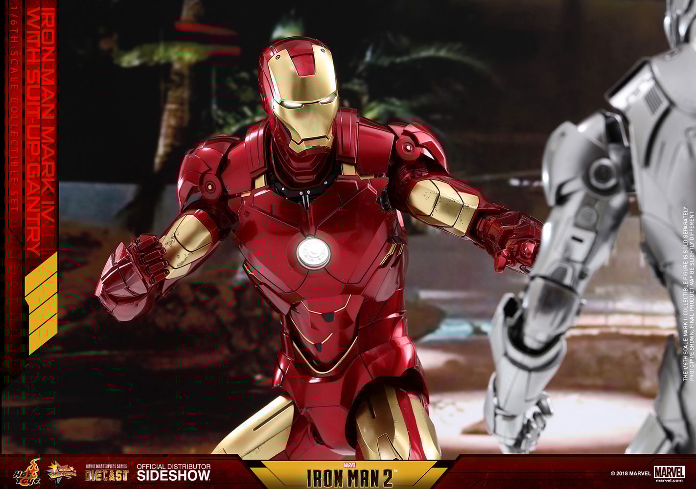 Iron Man Mark IV with Suit-Up Gantry