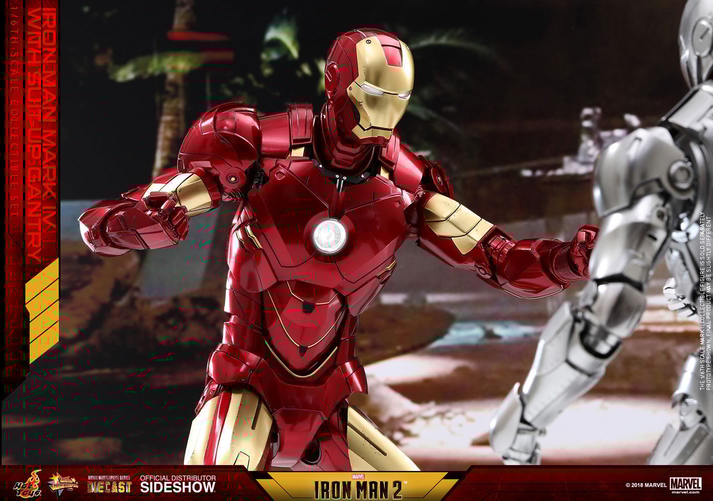 Iron Man Mark IV with Suit-Up Gantry