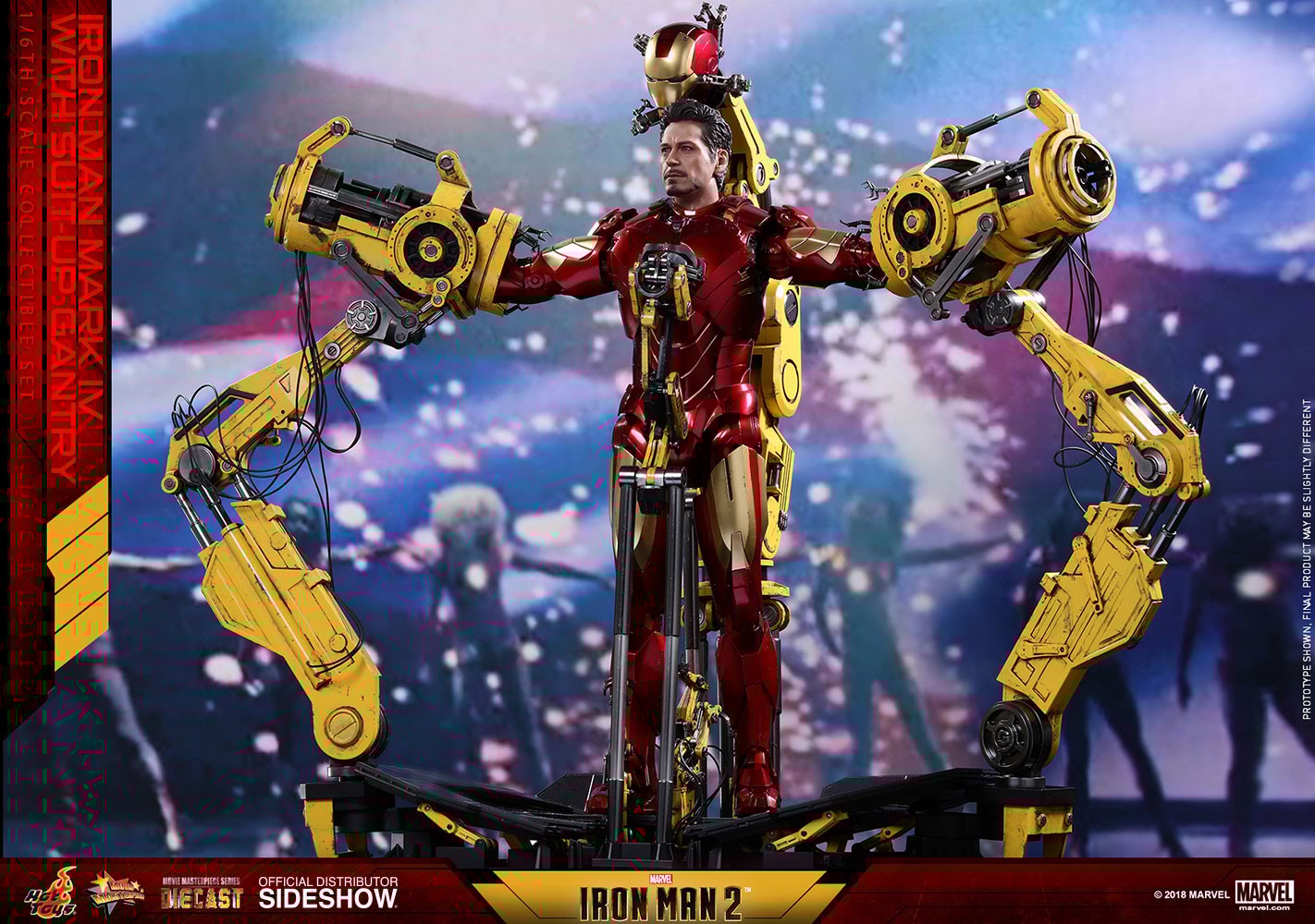 Iron Man Mark IV with Suit-Up Gantry
