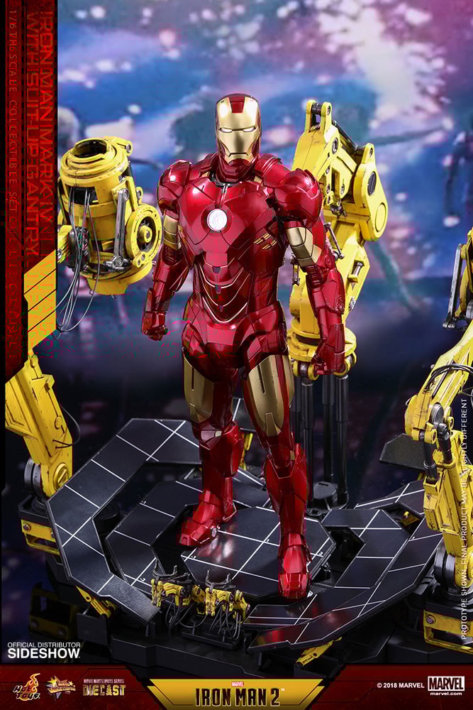 Iron Man Mark IV with Suit-Up Gantry
