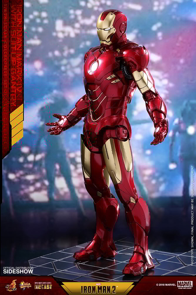 Iron Man Mark IV with Suit-Up Gantry