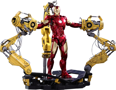 Iron Man Mark IV with Suit-Up Gantry