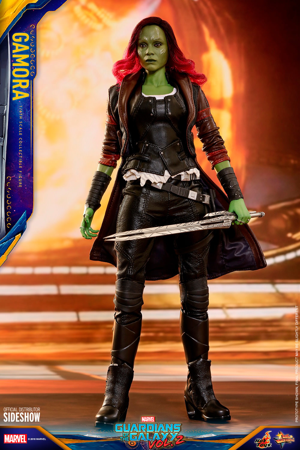 Marvel Gamora Sixth Scale Figure  (Prototype Shown) View 4
