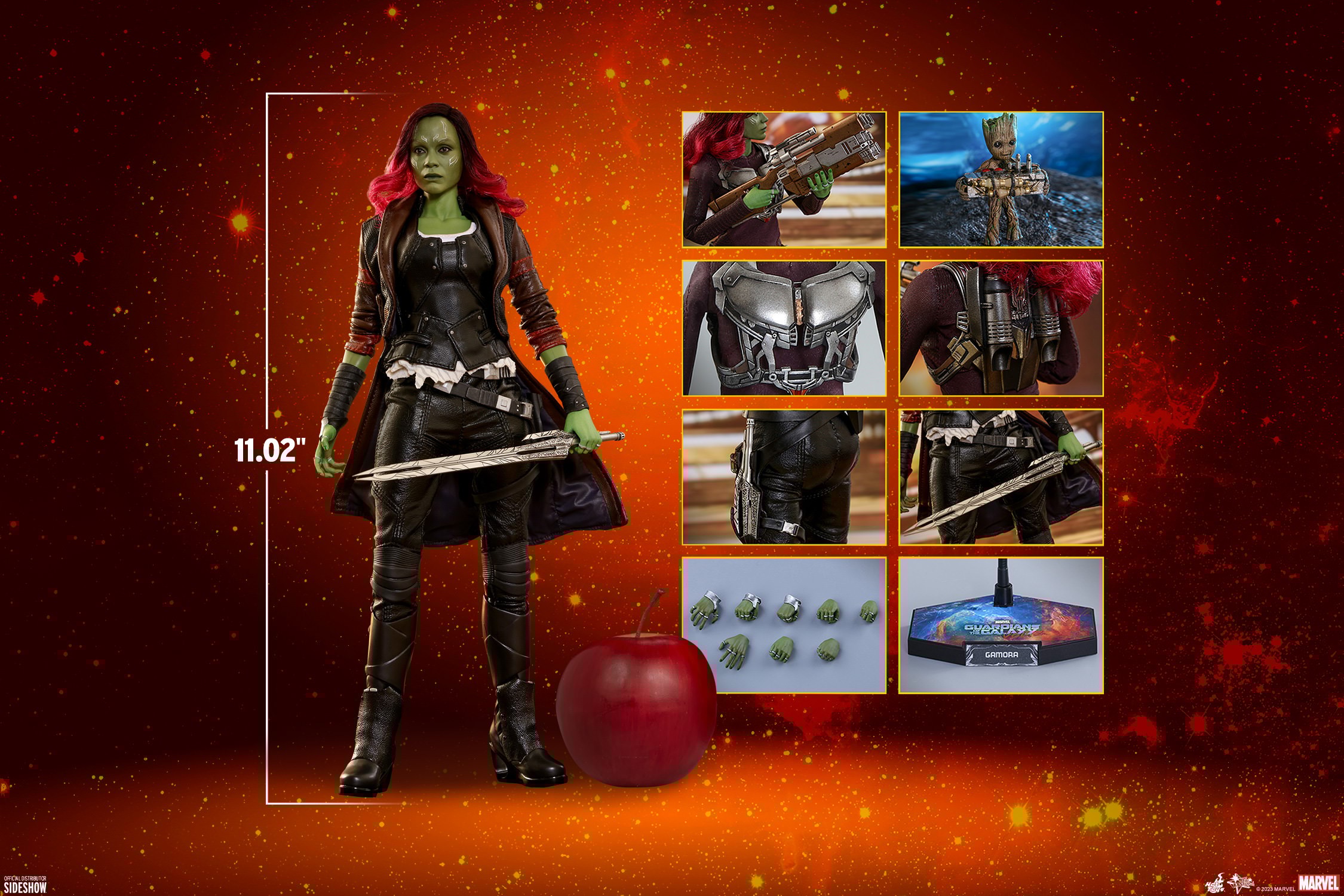 Hot toys gamora guardians of the galaxy 2 store