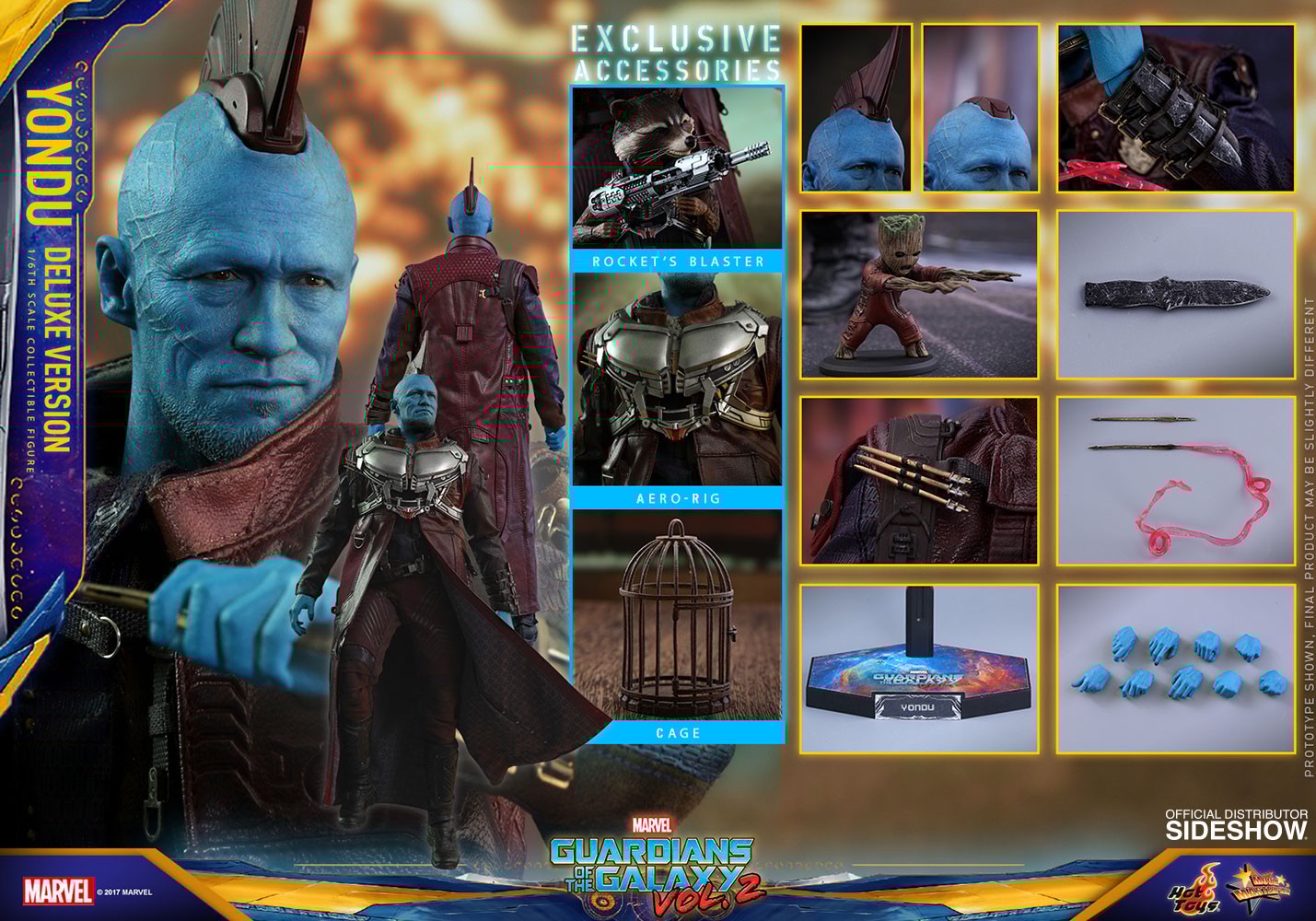 Yondu Deluxe Version (Prototype Shown) View 23