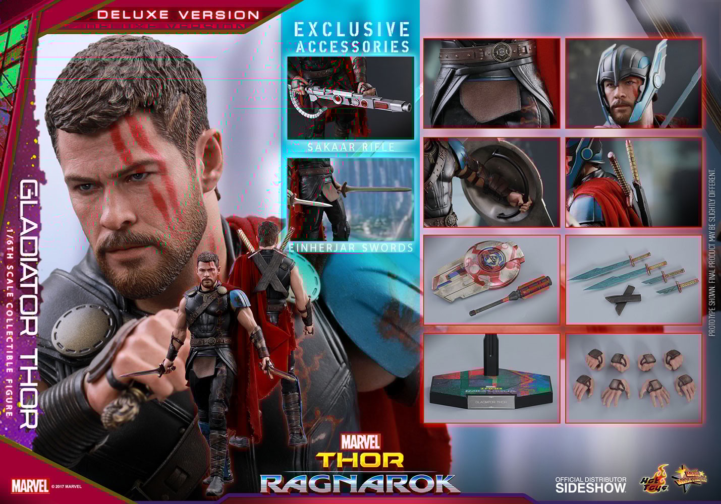 Gladiator Thor Deluxe Version (Prototype Shown) View 24