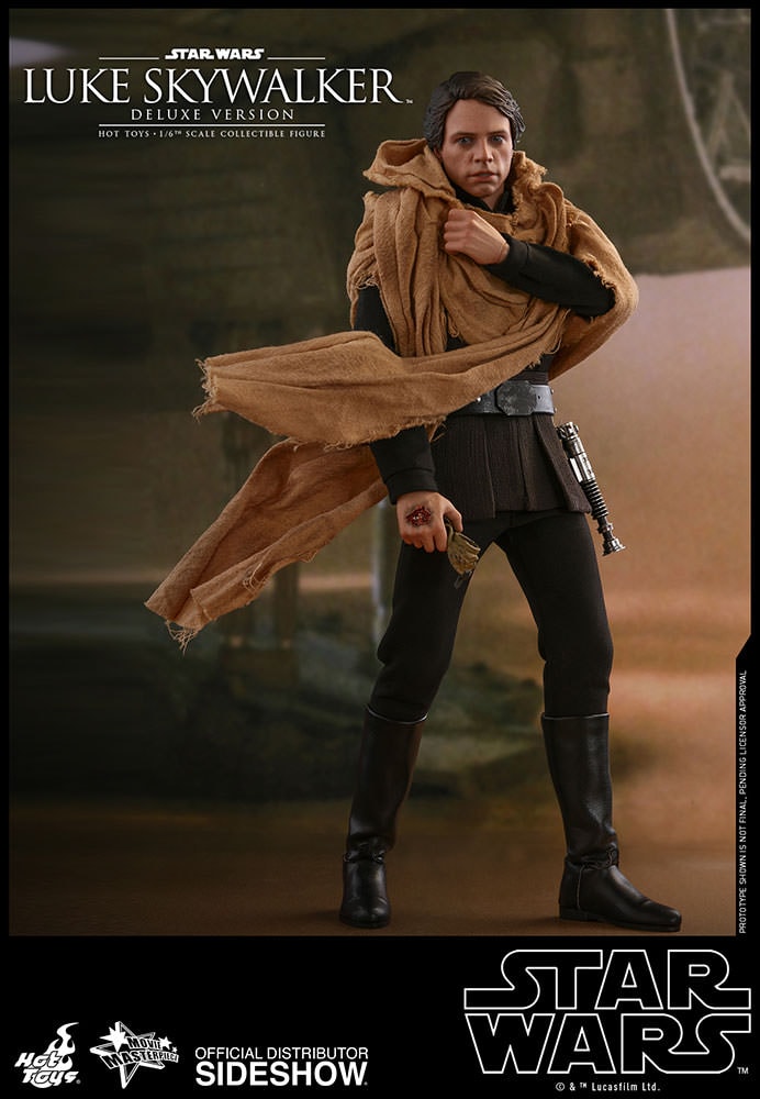 Hot toys shop luke skywalker deluxe