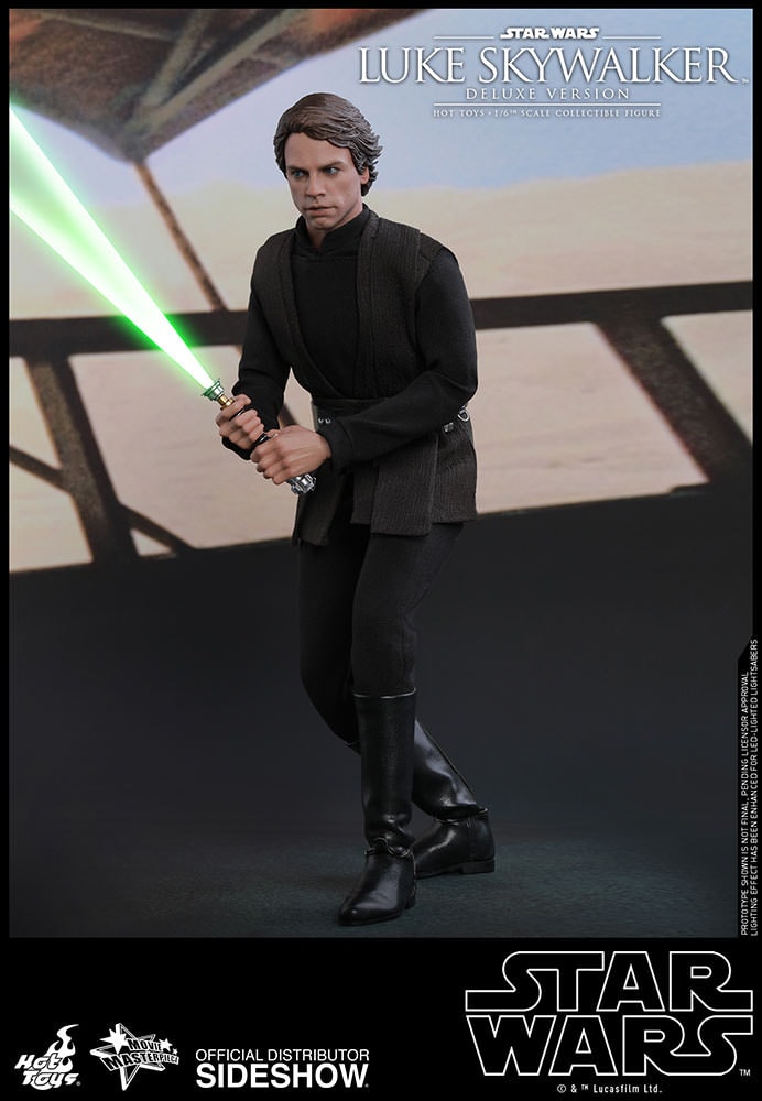 Star Wars Luke Skywalker Deluxe Version Sixth Scale Figure  (Prototype Shown) View 6