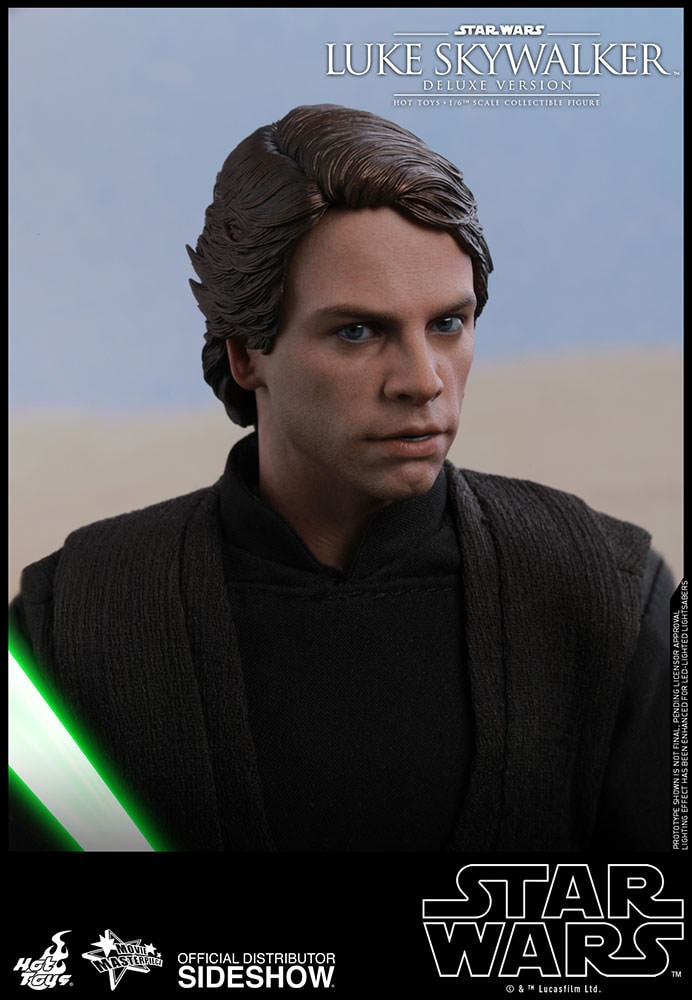 Star Wars Luke Skywalker Deluxe Version Sixth Scale Figure  (Prototype Shown) View 8