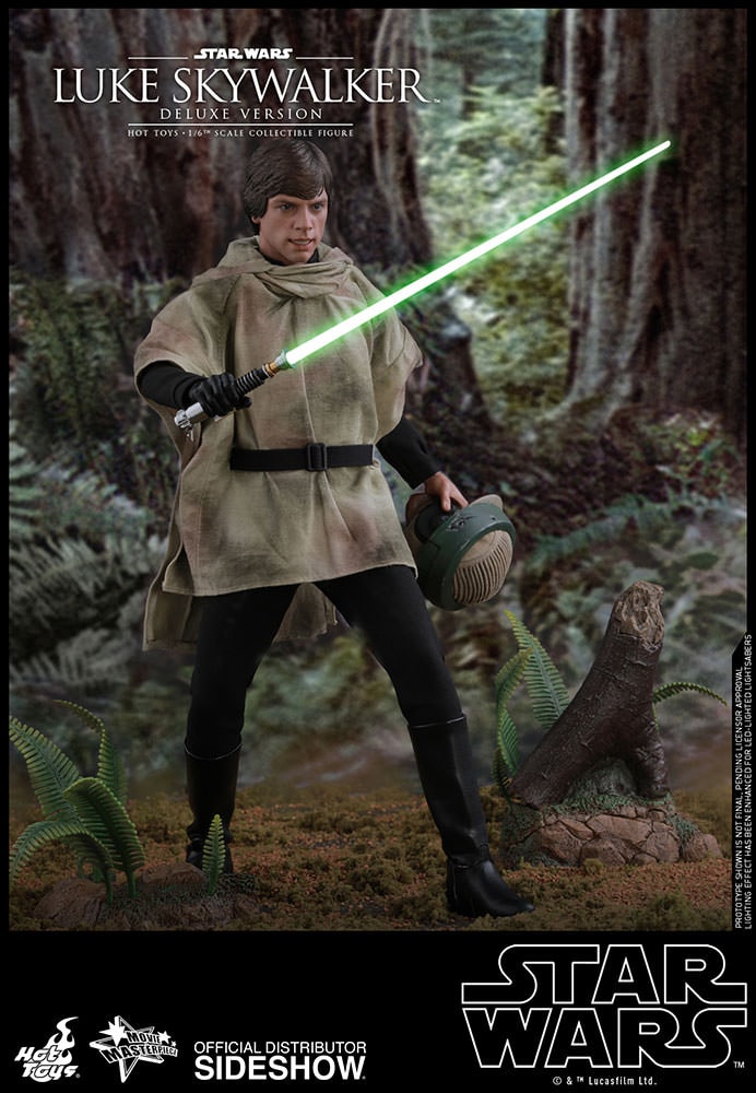 Star Wars Luke Skywalker Deluxe Version Sixth Scale Figure  (Prototype Shown) View 10