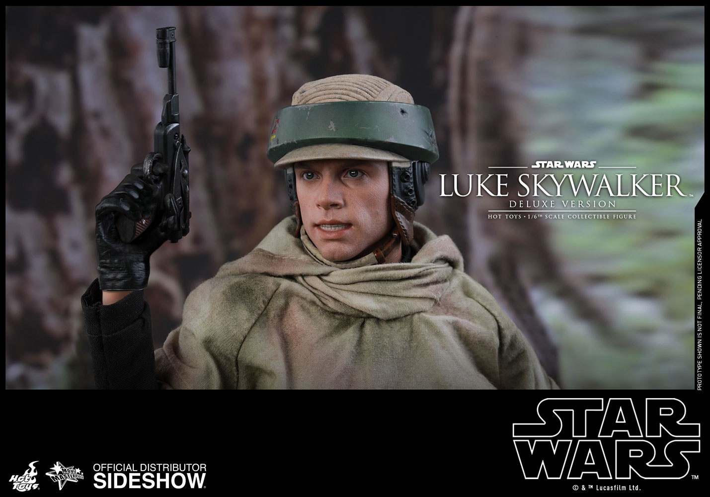 Star Wars Luke Skywalker Deluxe Version Sixth Scale Figure  (Prototype Shown) View 14