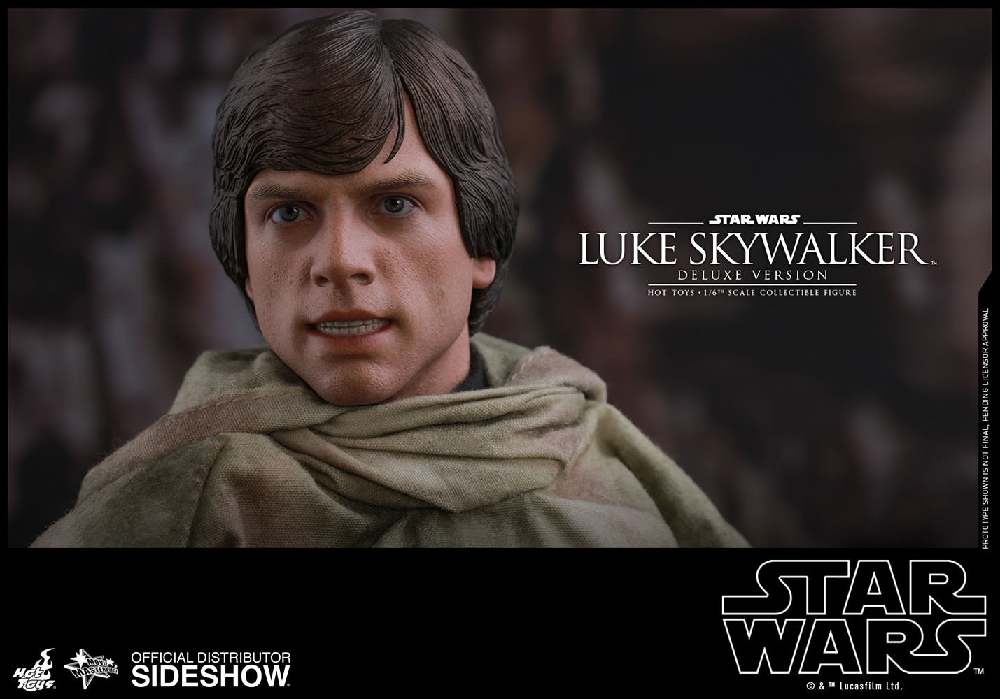 Star Wars Luke Skywalker Deluxe Version Sixth Scale Figure  (Prototype Shown) View 15