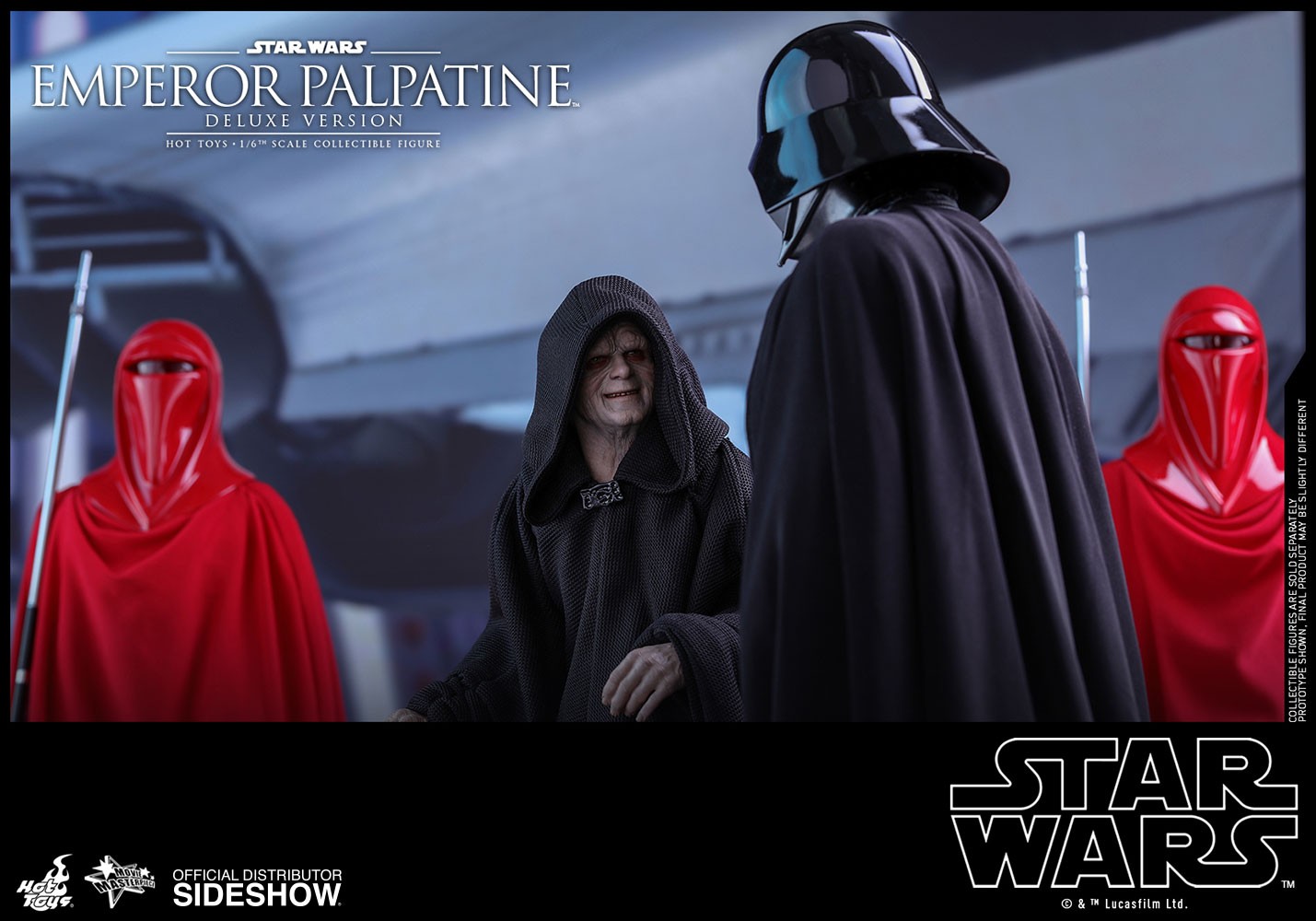 Emperor Palpatine Deluxe Figure by Hot Toys Sideshow Collectibles