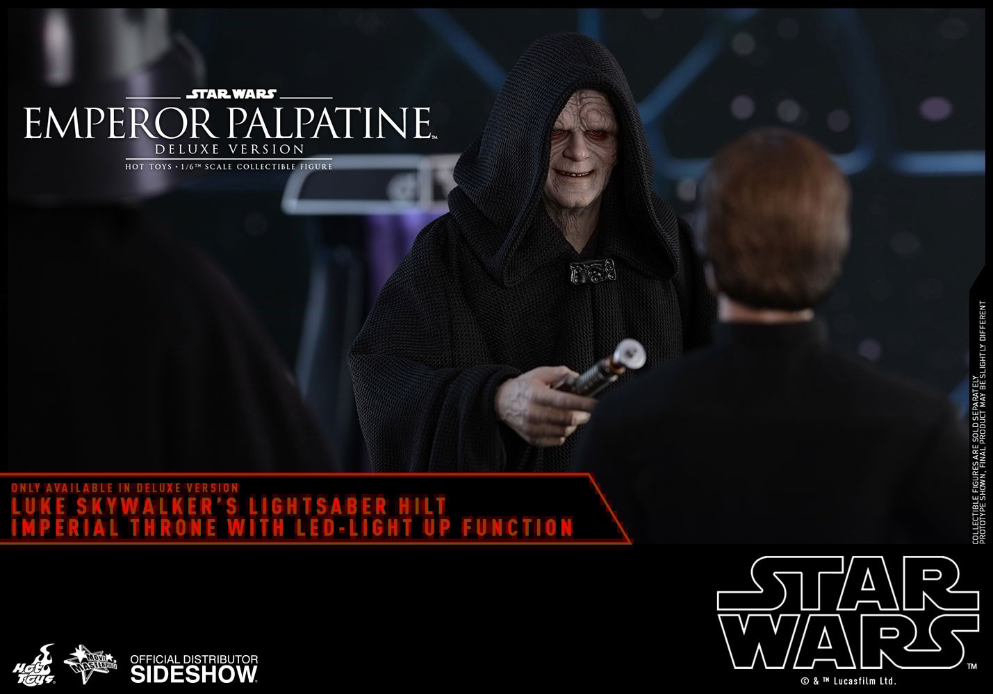 Emperor Palpatine Deluxe Version