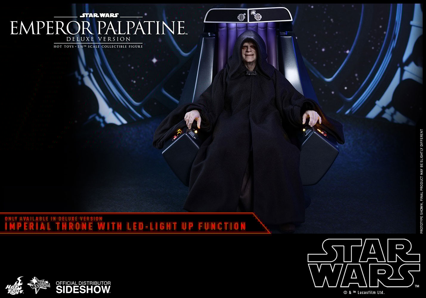 Emperor Palpatine Deluxe Version