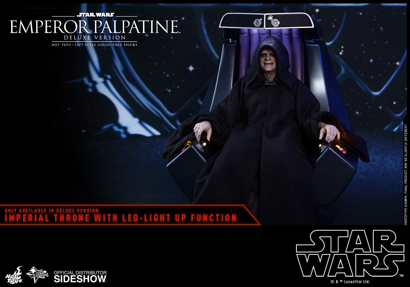 Emperor Palpatine Deluxe Version