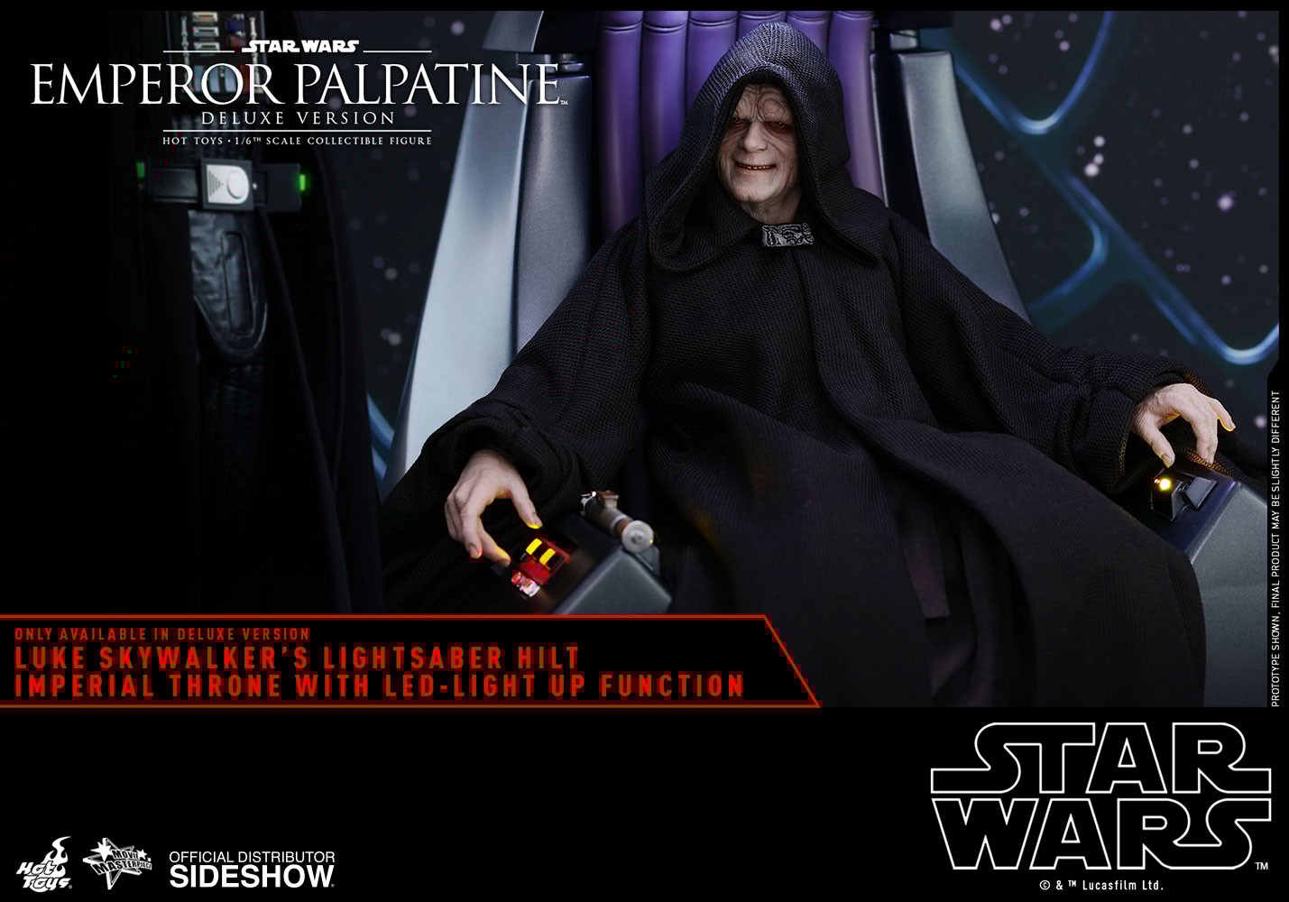 Emperor Palpatine Deluxe Version