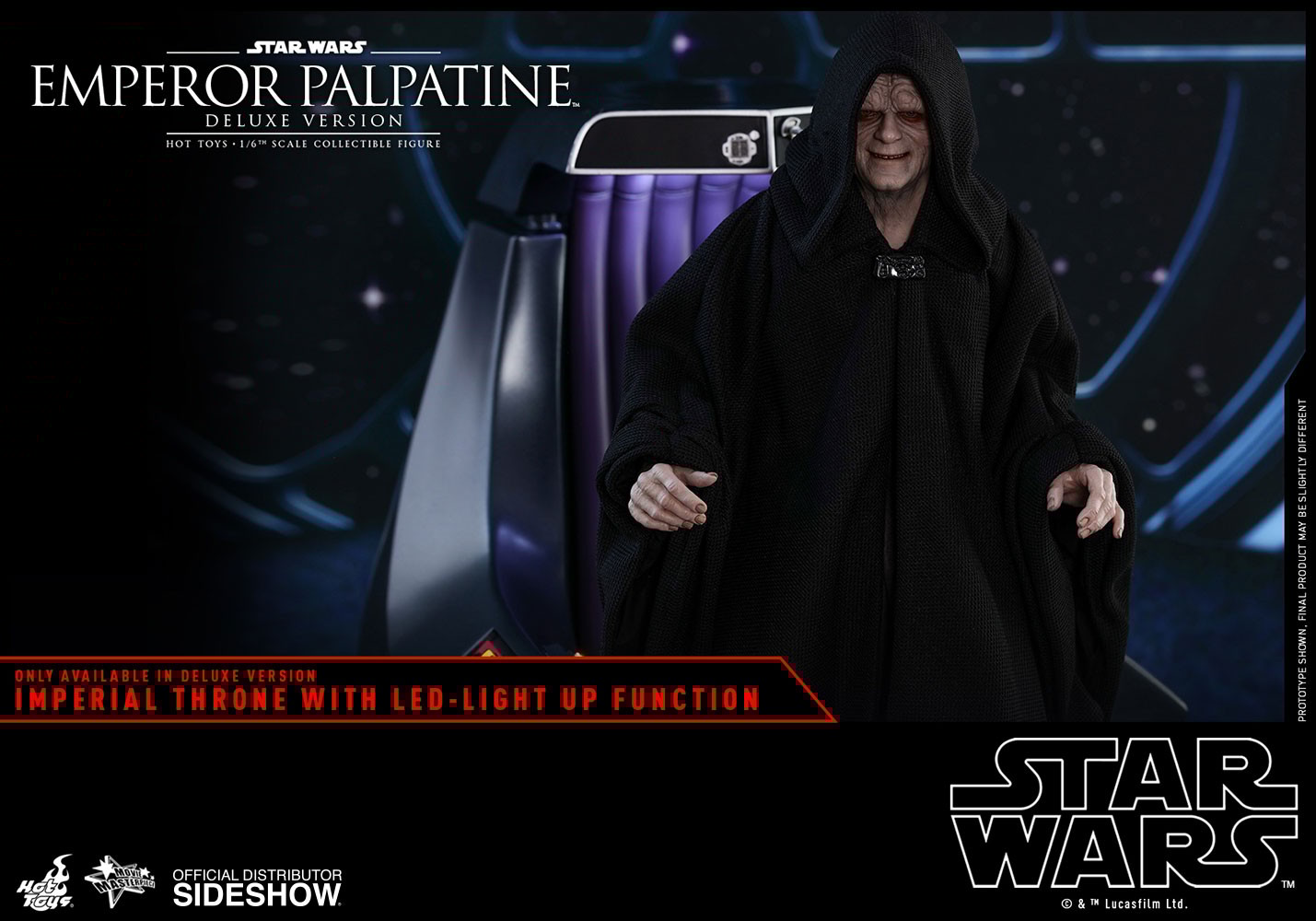Emperor Palpatine Deluxe Version