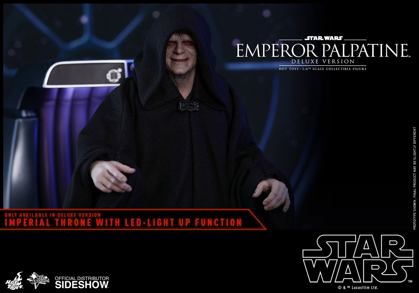 Emperor Palpatine Deluxe Version- Prototype Shown