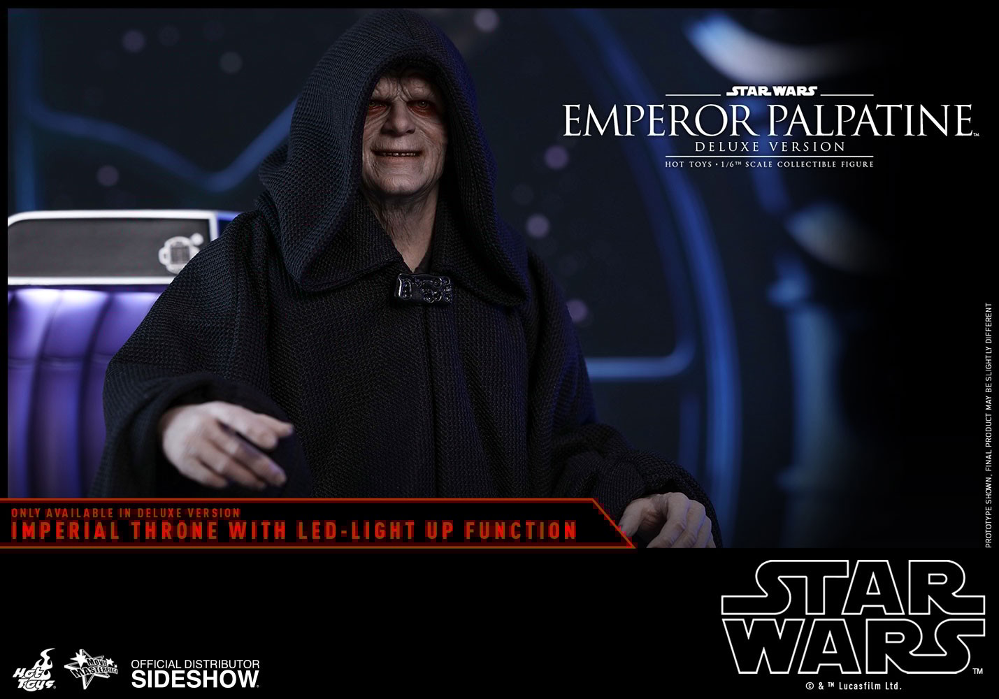 Emperor Palpatine Deluxe Version