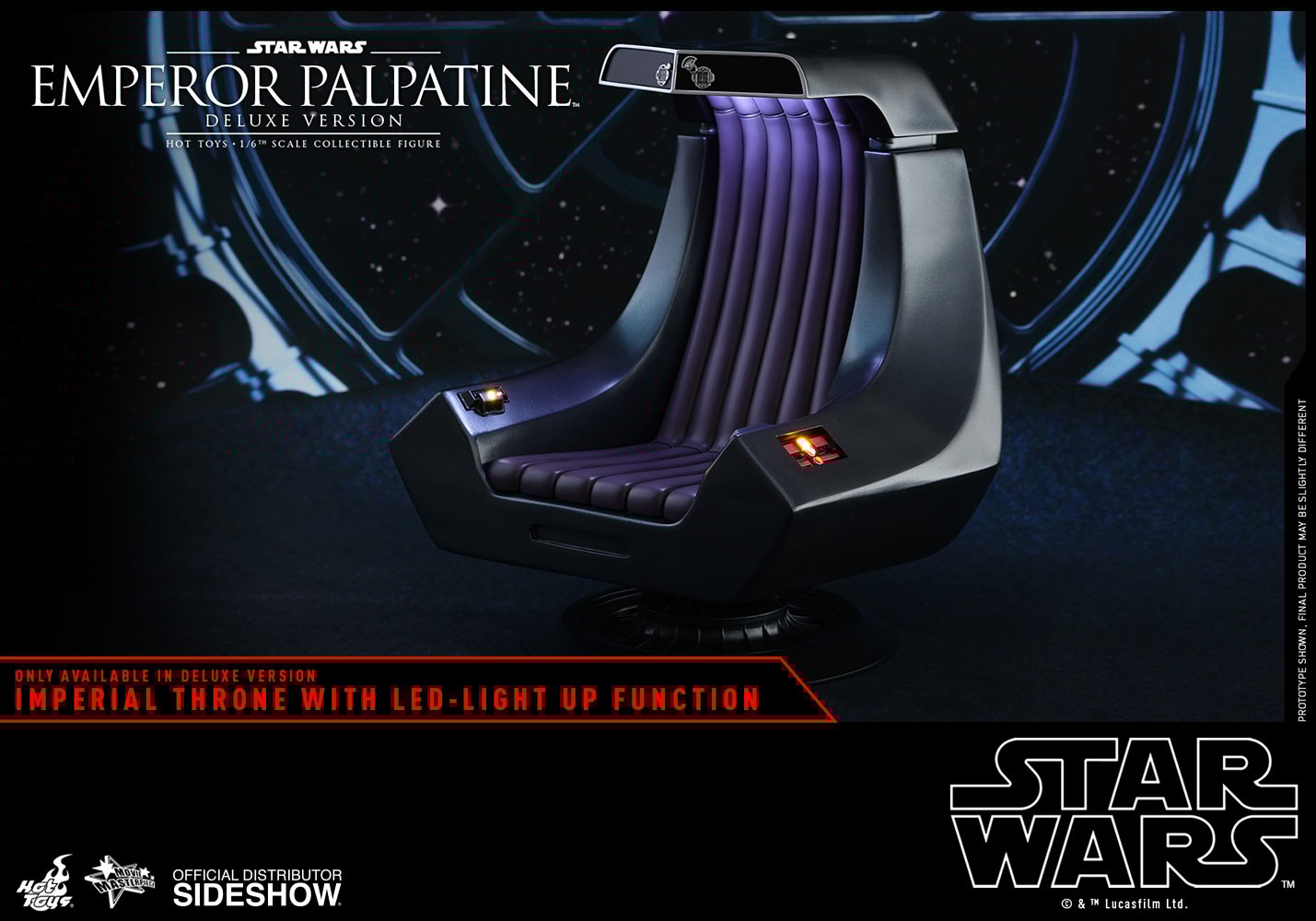 Emperor Palpatine Deluxe Version
