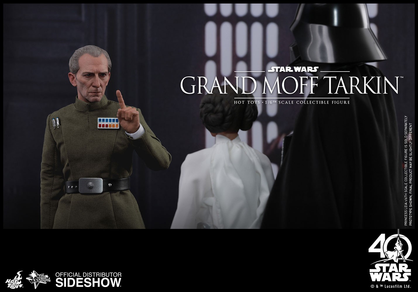 Star Wars Grand Moff Tarkin Sixth Scale Figure by Hot Toys
