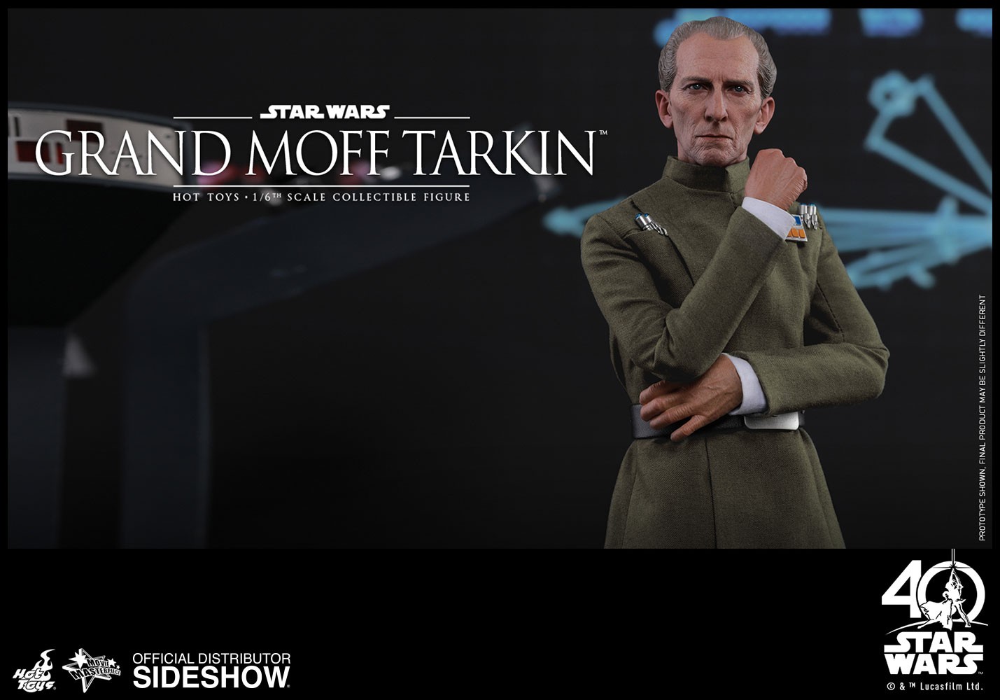 Star Wars Grand Moff Tarkin Sixth Scale Figure by Hot Toys