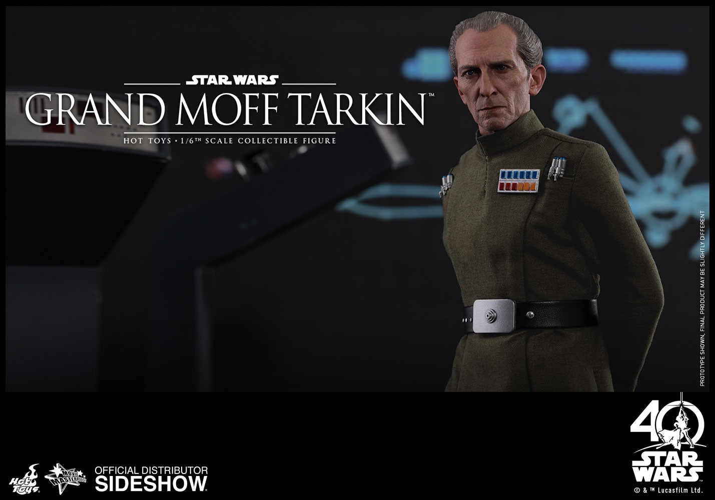 ホットトイズ　SW EP4 グランドモフ・ターキン　未開封品　MMS433 Perfect Hot Toys Mms433 1/6 Star Wars: Episode IV A New Hope