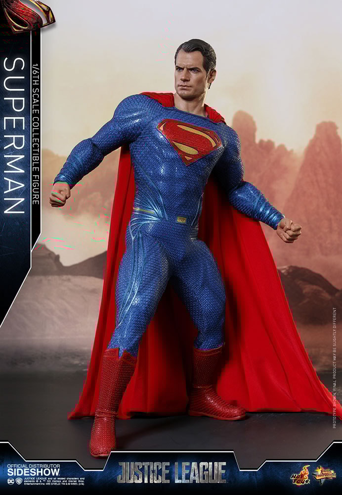 Justice League Superman Figure by Hot Toys Sideshow Collectibles