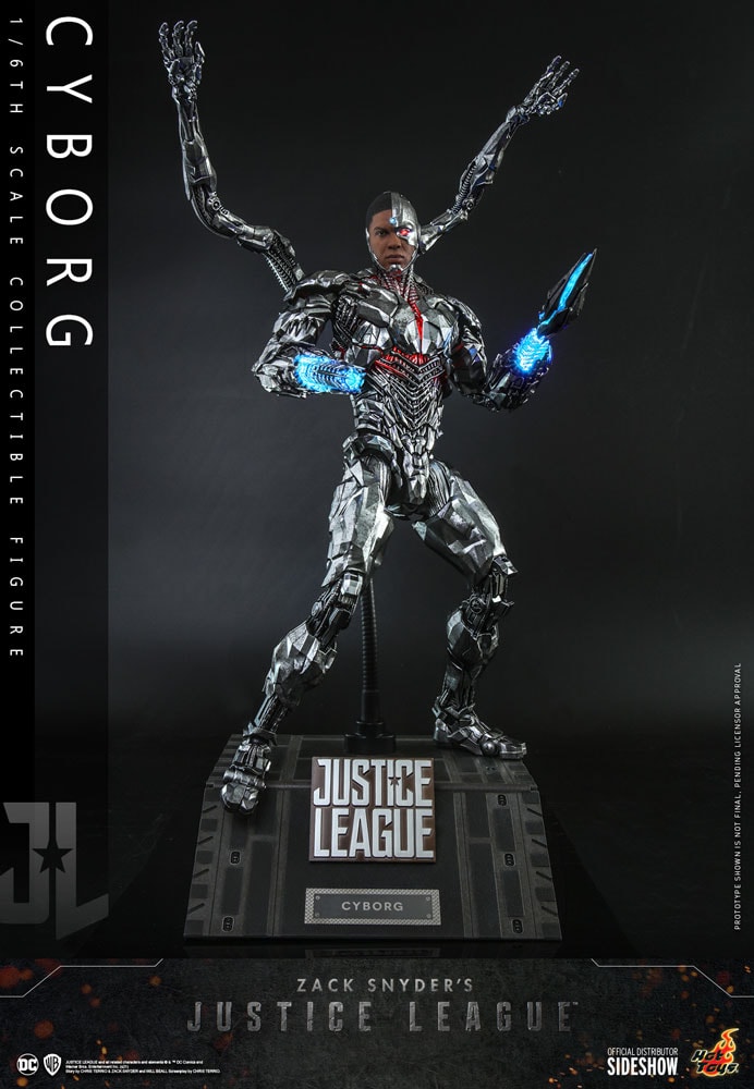 Cyborg Sixth Scale Collectible Figure by Hot Toys Sideshow