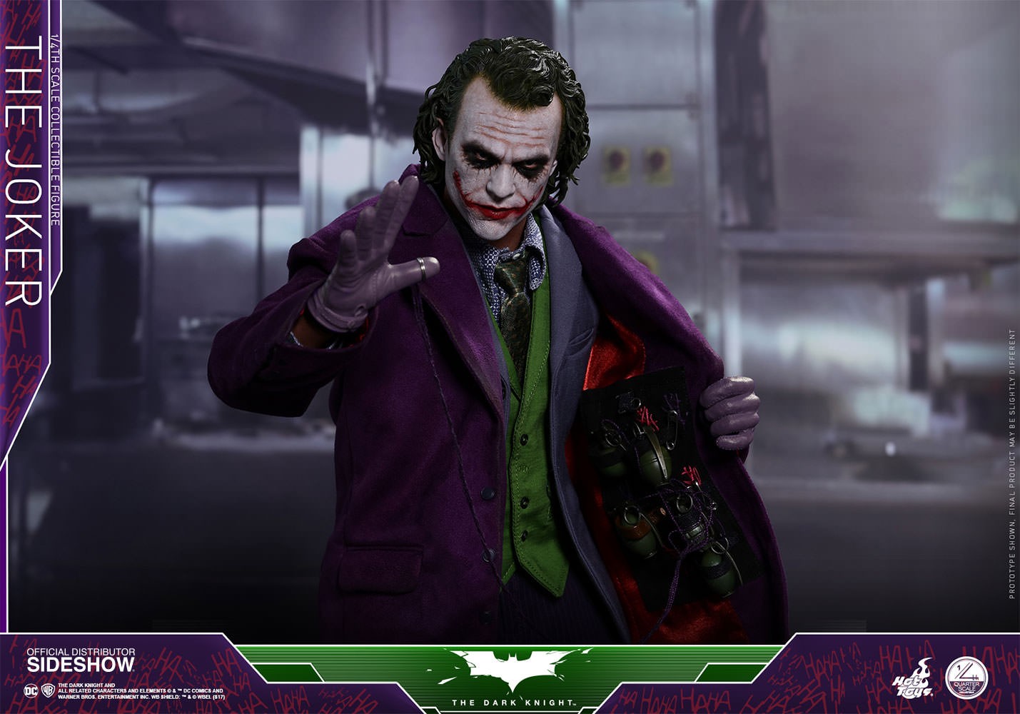 The Joker 1/4 Scale Figure by Hot Toys | Sideshow Collectibles