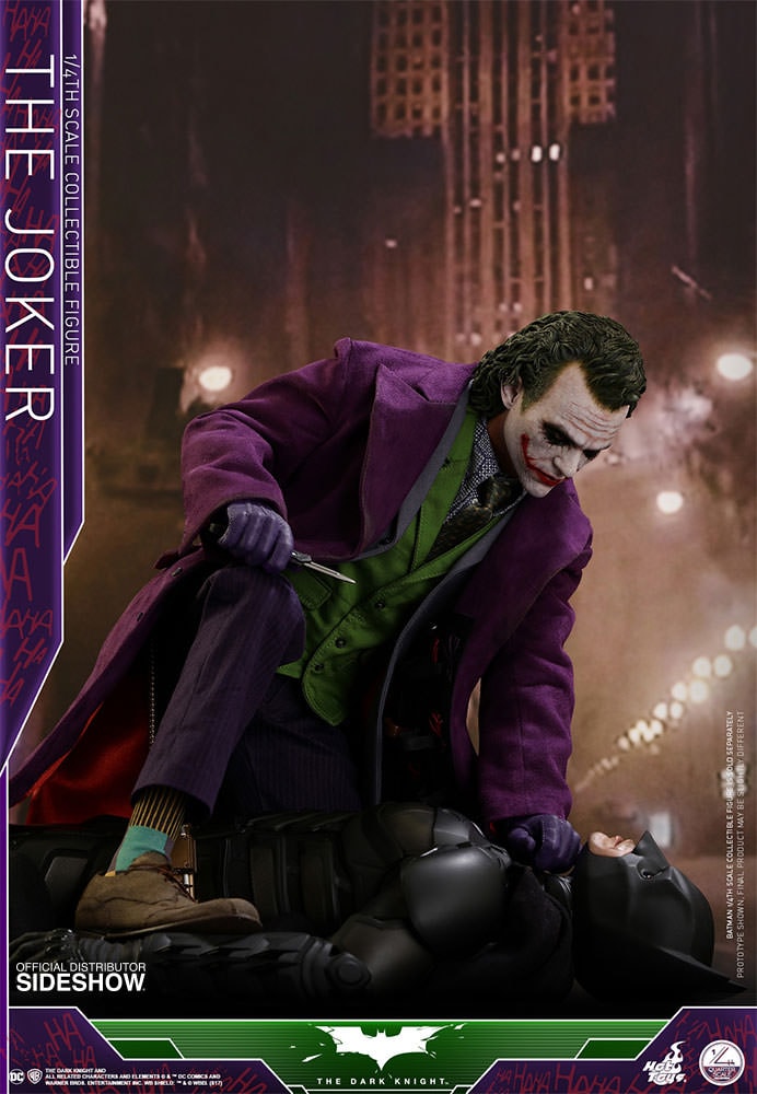The Joker 1/4 Scale Figure by Hot Toys | Sideshow Collectibles