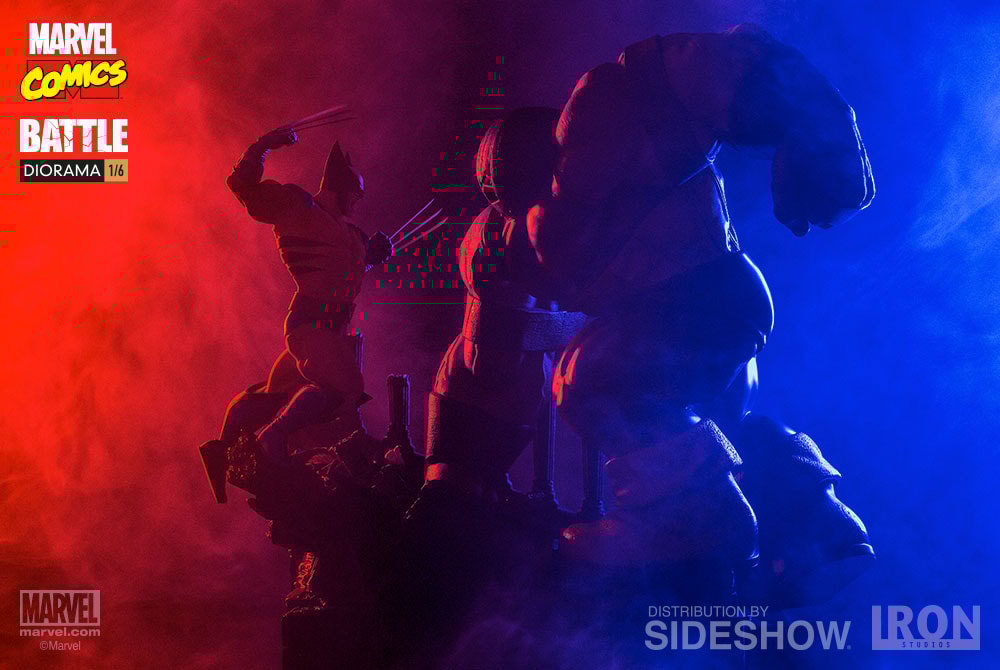 Wolverine vs Juggernaut (Prototype Shown) View 1