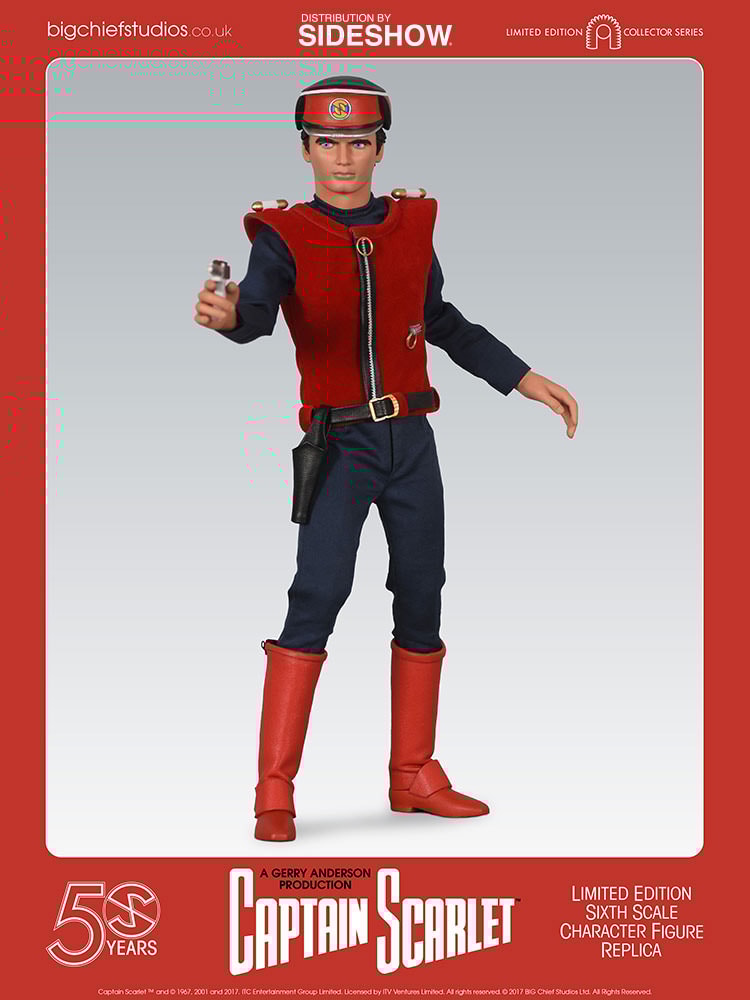 Captain Scarlet and the Mysterons Captain Scarlet Sixth Scal
