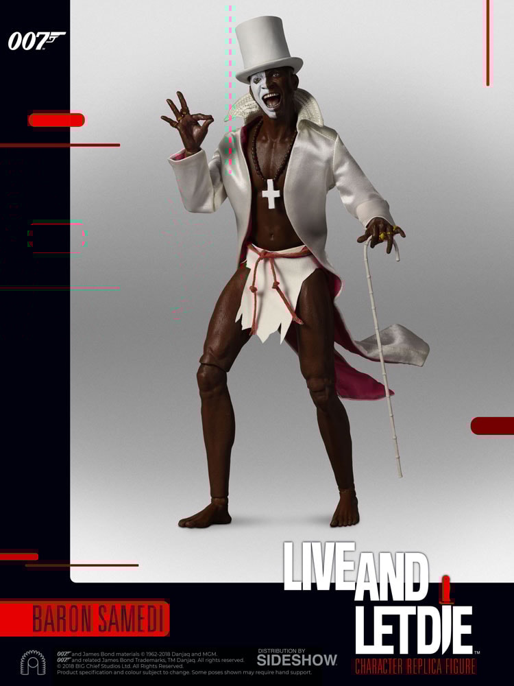James Bond Baron Samedi Sixth Scale Figure by BIG Chief Stud