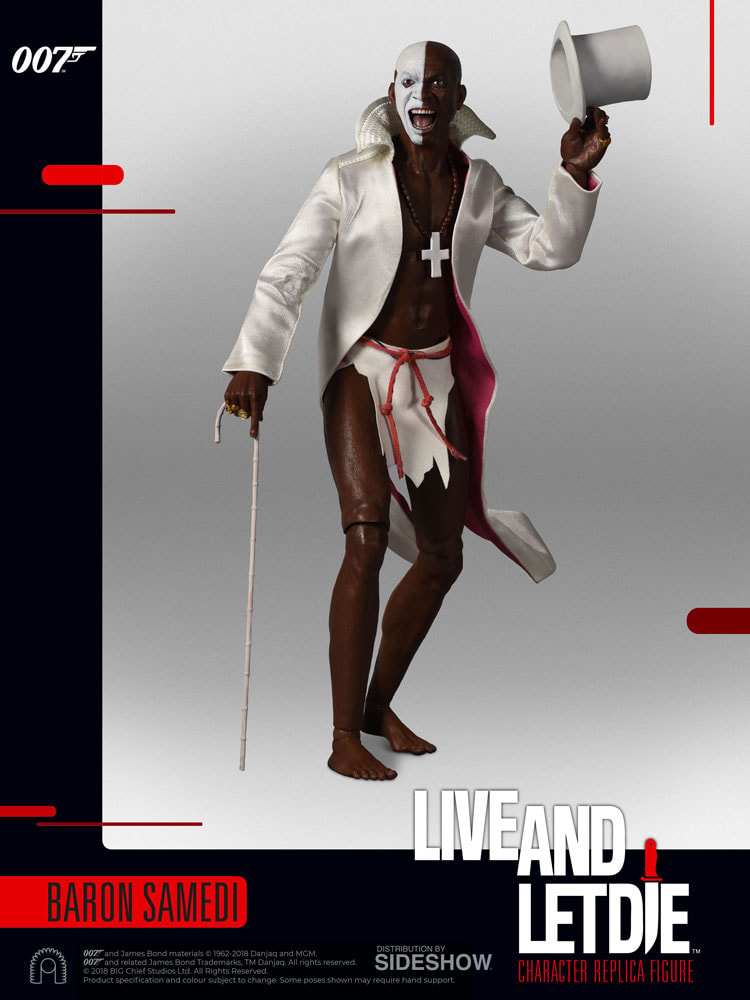 James Bond Baron Samedi Sixth Scale Figure  (Prototype Shown) View 3