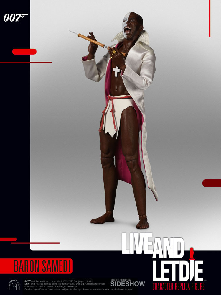 James Bond Baron Samedi Sixth Scale Figure  (Prototype Shown) View 13