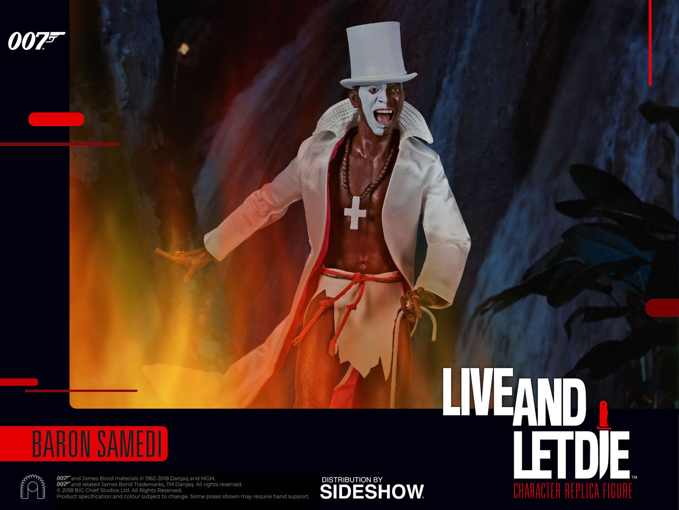 James Bond Baron Samedi Sixth Scale Figure  (Prototype Shown) View 17